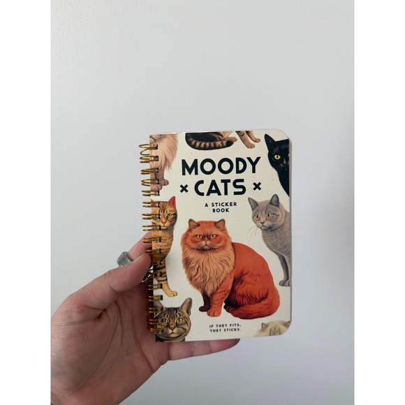 Moody Cats Sticker Book – New (Unused Stickers) - Picture 2 of 5